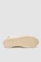 Elia Maurizi Flexibele Sneaker in Wit en Taupe Beige Dames - Thumbnail 4