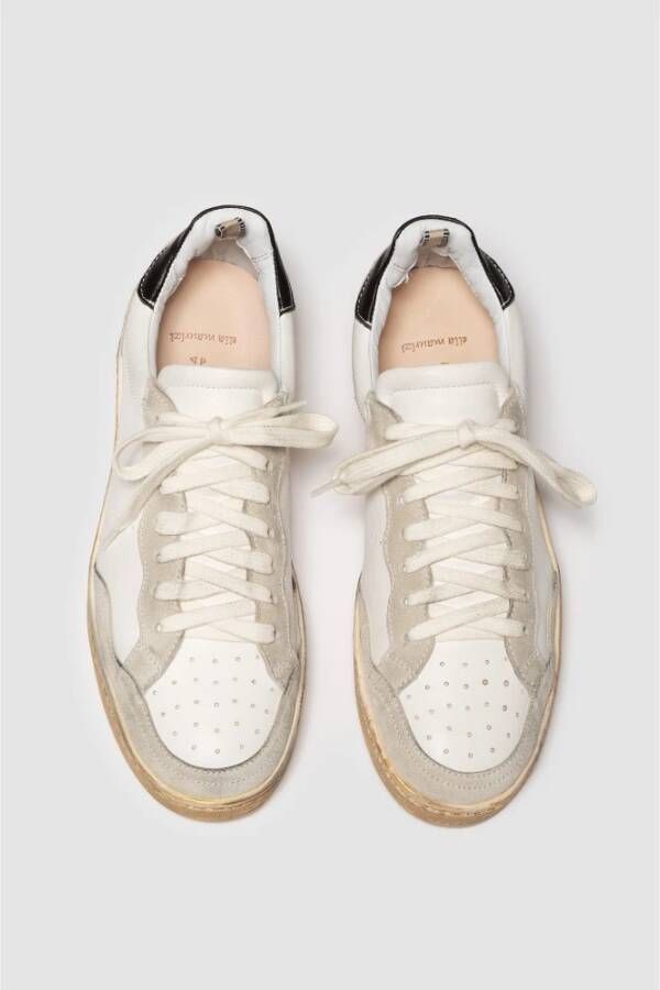 Elia Maurizi Flexibele Sneaker met Natuurlijke Materialen White Dames