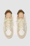 Elia Maurizi Flexibele Sneaker met Natuurlijke Rubberen Zool Beige Dames - Thumbnail 2