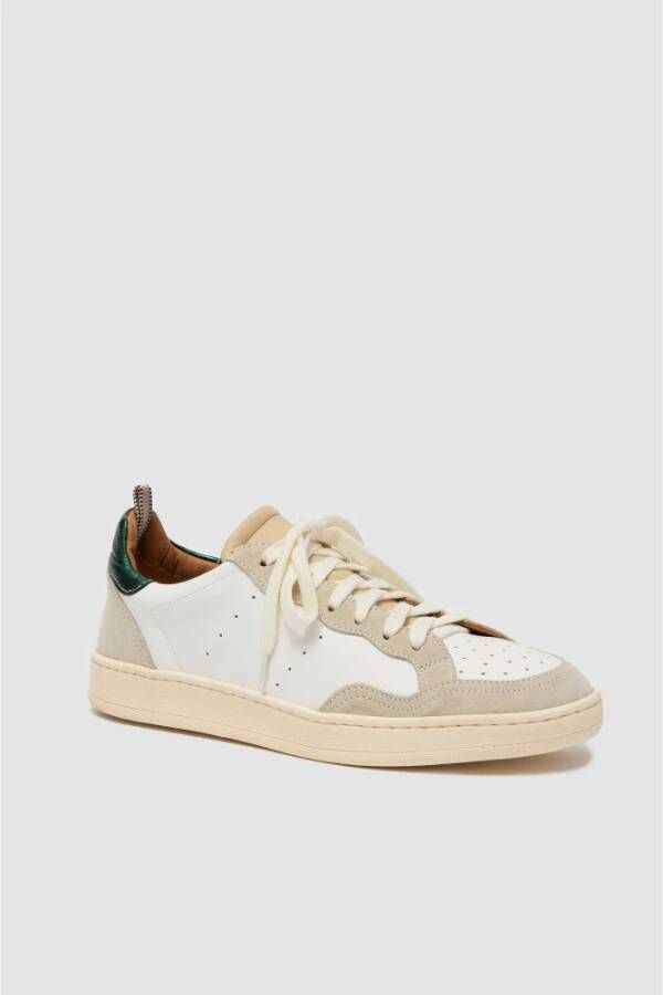 Elia Maurizi Flexibele Sneaker met Natuurlijke Rubberen Zool Beige Dames