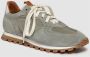 Elia Maurizi Grijze Suède Runner met Wit Nappa Gray Dames - Thumbnail 3