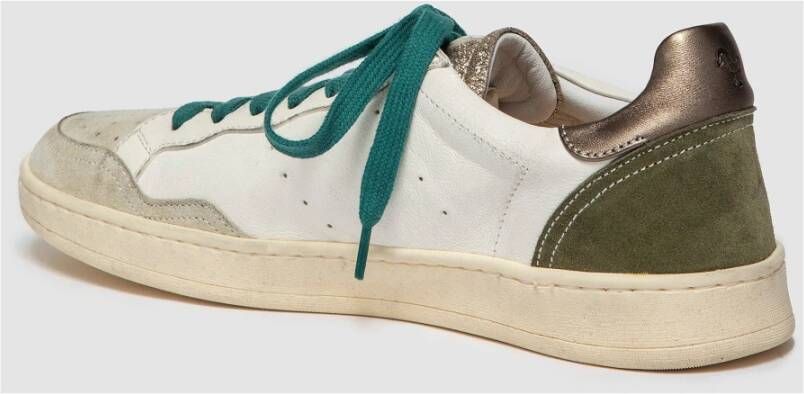 Elia Maurizi Handgemaakte Suède Sneaker met Metalen Details Multicolor Dames