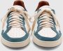 Elia Maurizi Taupe Lage Sneaker met Leren Mix Brown Heren - Thumbnail 2