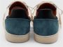 Elia Maurizi Taupe Lage Sneaker met Leren Mix Brown Heren - Thumbnail 3