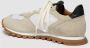 Elia Maurizi Taupe Suède Runner met Kalfsleer Beige Dames - Thumbnail 4