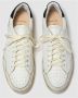 Elia Maurizi Vintage Wit Leren Sneaker White Heren - Thumbnail 2
