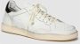 Elia Maurizi Vintage Wit Leren Sneaker White Heren - Thumbnail 3