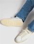 Elia Maurizi Vintage Wit Leren Sneaker White Heren - Thumbnail 6