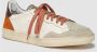 Elia Maurizi Wit Roze Suède Sneaker Metallic Glitter Multicolor Dames - Thumbnail 3