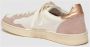 Elia Maurizi Witte en roze suède sneaker Beige Dames - Thumbnail 4