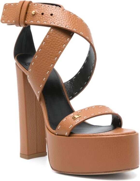 Elisabetta Franchi Brandy Sandalen met Hak