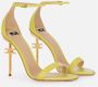 Elisabetta Franchi Gele Sandalen voor Vrouwen Yellow Dames - Thumbnail 2