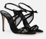 Elisabetta Franchi High Heel Sandals Black Dames - Thumbnail 2
