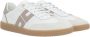 Elisabetta Franchi Kalfsleren Sneakers Beige Dames - Thumbnail 2