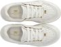 Elisabetta Franchi Low-Top Sneakers Ivory Leather Sneaker in beige - Thumbnail 6