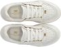 Elisabetta Franchi Low-Top Sneakers Ivory Leather Sneaker in beige - Thumbnail 3