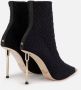 Elisabetta Franchi Jacquard Enkellaarsjes Black Dames - Thumbnail 3