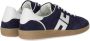 Elisabetta Franchi Low-Top Sneakers Oltremare Avorio Sneaker With Logo in blauw - Thumbnail 5