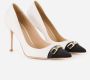 Elisabetta Franchi Boter Hak Schoenen Beige Dames - Thumbnail 2