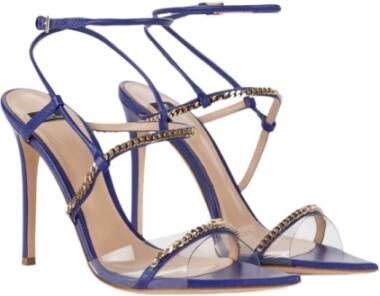 Elisabetta Franchi Stijlvolle Sandalen Blue Dames