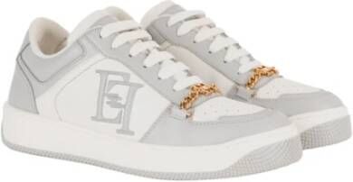 Elisabetta Franchi Stijlvolle Sneakers voor Mannen en Vrouwen White Dames