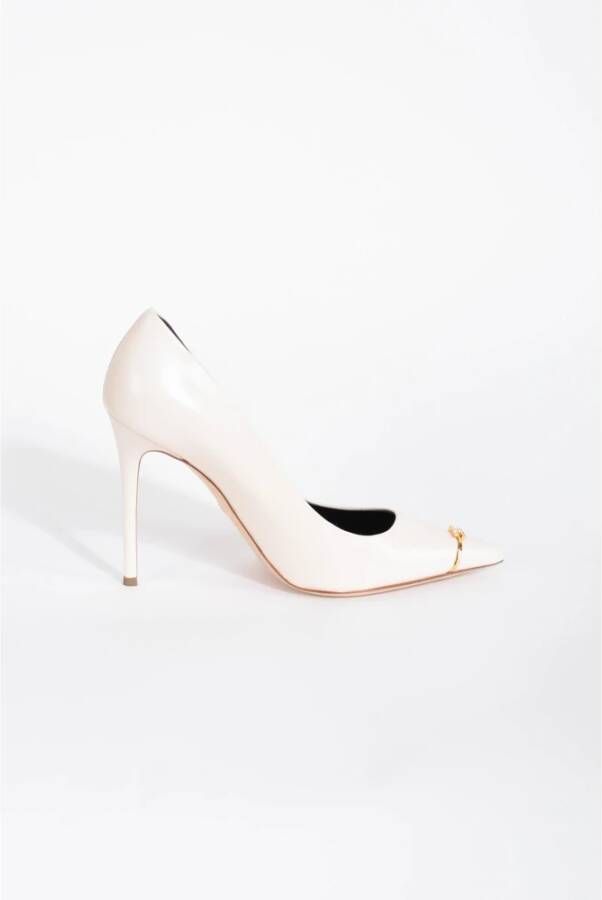 Elisabetta Franchi Stiletto Hakken met Logo Detail