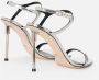 Elisabetta Franchi Zilveren Sandalen voor Vrouwen Gray Dames - Thumbnail 3