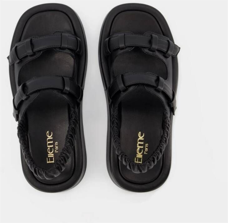 Elleme Flat Sandals Zwart Dames