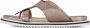 Elvio Zanon Crackel Sandal Beige Dames - Thumbnail 3