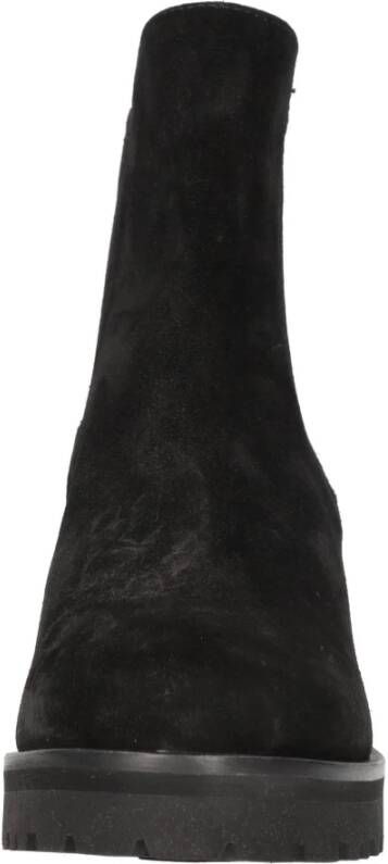 Elvio Zanon Laarzen Zwart Black Dames