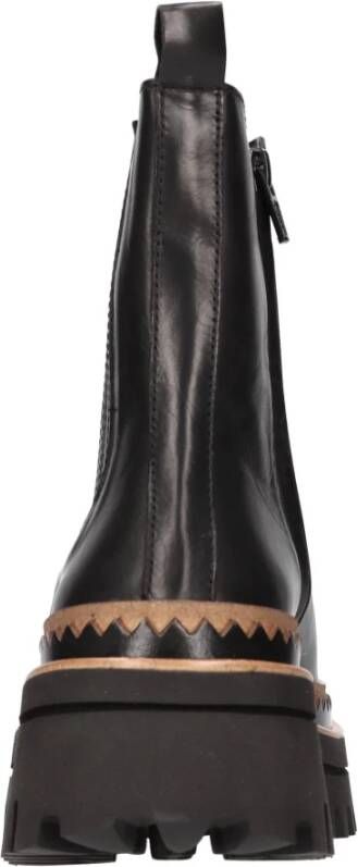 Elvio Zanon Laarzen Zwart Black Dames