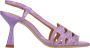 Elvio Zanon Sandalen Paars Purple Dames - Thumbnail 3