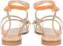 Emanuela Caruso Flat Sandals Oranje Dames - Thumbnail 4