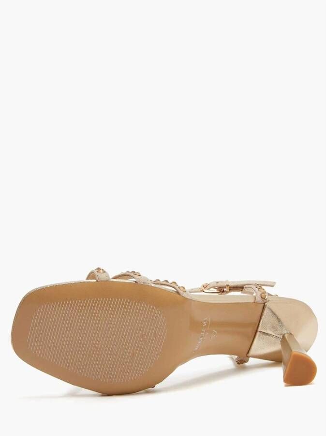 Emanuelle Vee High Heel Sandals Beige Dames