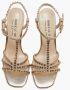 Emanuelle Vee Suède Sandalen met Elegante Hak Beige Dames - Thumbnail 4