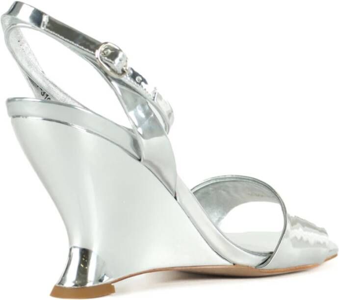 Emanuelle Vee High Heel Sandals Gray Dames