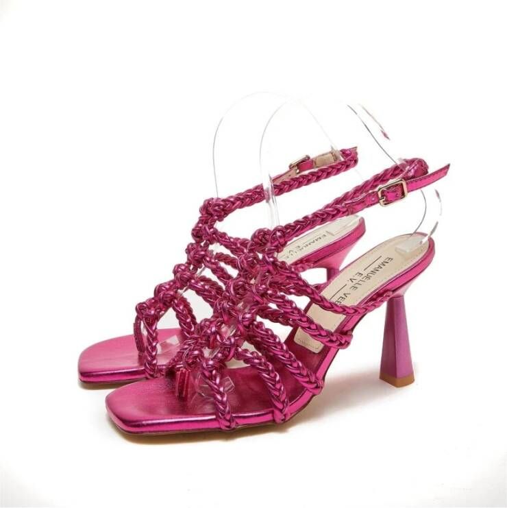 Emanuelle Vee High Heel Sandals Roze Dames