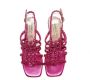Emanuelle Vee High Heel Sandals Roze Dames - Thumbnail 4