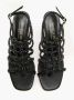 Emanuelle Vee Stijlvolle Zwarte Hoge Hak Sandalen Black Dames - Thumbnail 9