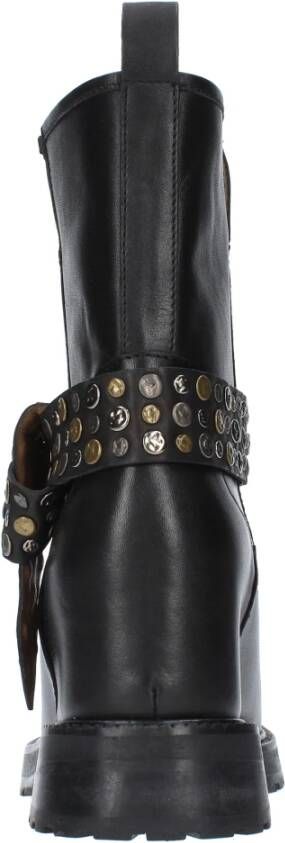 Emanuelle Vee Laarzen Zwart Black Dames