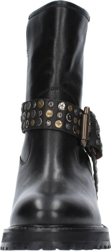Emanuelle Vee Laarzen Zwart Black Dames