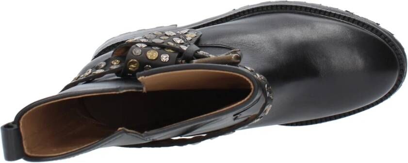 Emanuelle Vee Laarzen Zwart Black Dames