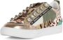 Emanuelle Vee Leren Sneakers met Maxi Strass Multicolor Dames - Thumbnail 2