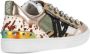 Emanuelle Vee Leren Sneakers met Maxi Strass Multicolor Dames - Thumbnail 3