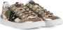 Emanuelle Vee Leren Sneakers met Maxi Strass Multicolor Dames - Thumbnail 4