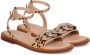 Emanuelle Vee Platte sandalen Bruin Dames - Thumbnail 4