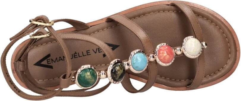 Emanuelle Vee Platte schoenen Bruin