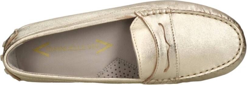 Emanuelle Vee Platte schoenen Gouden
