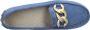 E uelle Vee Platte schoenen Helder Blauw - Thumbnail 2