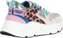 Emanuelle Vee Roze Sneakers Modern Stijl Multicolor Dames - Thumbnail 4
